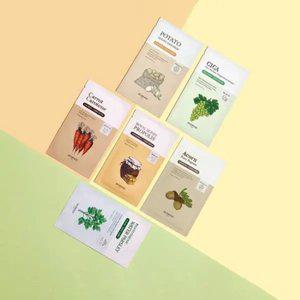 [스킨푸드] [혜택가12,070원] 당근/미나리/라이스 외 마스크팩 10매