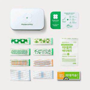 마데카웨이 케어키트(중형) (마데카솔 연고 패치 46매입 밴드 58매입) 학교 가정 구급