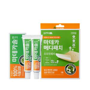 마데카솔 연고 8g 2개 + 마데카 메디패치 프리컷1매 세트