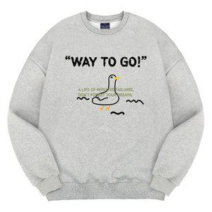 엘런아시 굿덕 오버핏 맨투맨