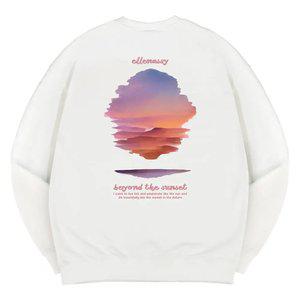 엘런아시 노을너머 오버핏 맨투맨