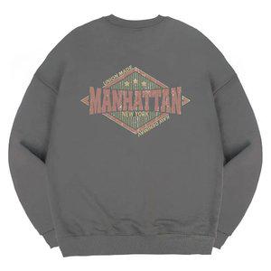 엘런아시 맨해튼 오버핏 맨투맨