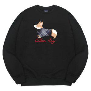 엘런아시 웰시코기 오버핏 맨투맨