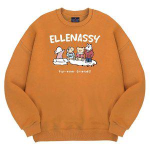 엘런아시 포에버-프렌즈 오버핏 맨투맨