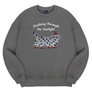 엘런아시 점박이 오버핏 맨투맨