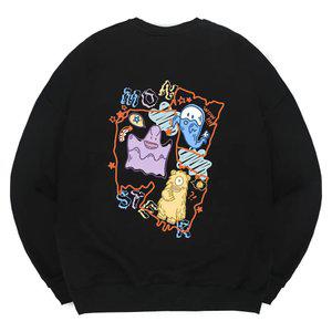 엘런아시 몬스터 오버핏 맨투맨