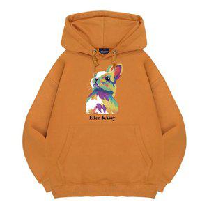 엘런아시 메이플래빗 오버핏 후드티