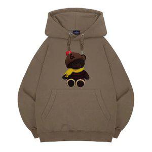 엘런아시 윈터베어 오버핏 후드티