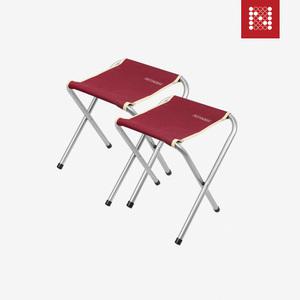 노마드 BBQ 미니 체어 세트 (버건디) 의자 간이 접이식 캠핑 용품