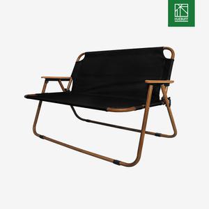 노마드 BBQ 의자 휴버프 와이드 벤치 체어 블랙 접이식 캠핑 용품