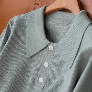 (안나앤플러스) A. 리버 와플 카라 니트[니트C0722P01] 빅사이즈