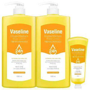 바세린 바디로션 대용량 1000ml 2개+60ml 1개