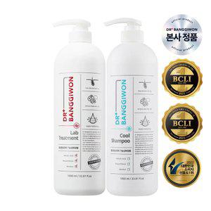 [닥터방기원] 쿨 샴푸 1L+랩 탈모트리트먼트 1L