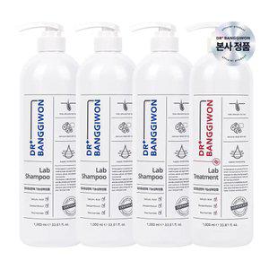 [닥터방기원] 랩 탈모샴푸1000ml X 3개+랩 트리트먼트1000ml X 1개