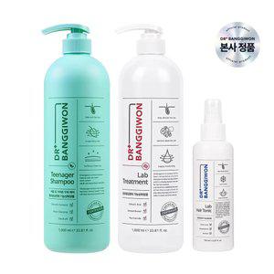 [닥터방기원] 틴에이저 샴푸 1L+랩 트리트먼트 1L+랩 헤어토닉 150ml