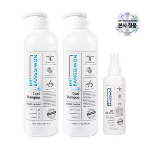 [닥터방기원] 쿨 탈모샴푸 1Lx2+랩 토닉150ml