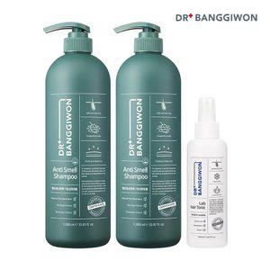 [닥터방기원] 안티스멜 샴푸 1000mlx2+랩 헤어토닉 150ml