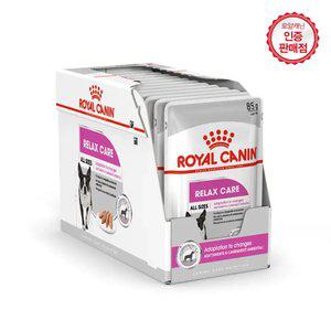 로얄캐닌 강아지사료 독 릴렉스 케어 파우치 85g 12개(1BOX)