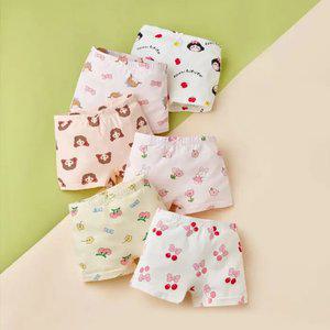 앵두나라 공주 여아 사각팬티 6매세트(ZZAN001)