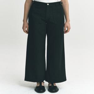 [에브레] 60% 투벨트팬츠 블랙 / 최초가 89,000