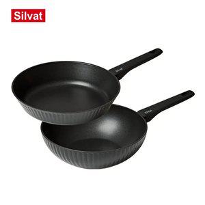 실바트 벨리나 IH 단조 프라이팬 2종 세트(28팬+28웍)