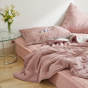 단종역마진 마넷 드라이로즈 링클워싱 자수 차렵베개세트(Q)