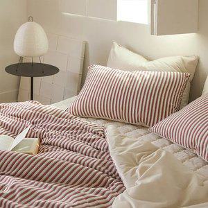 국내생산 옥수수솜 먼지없는 극세사 차렵베개세트/패드세트(SS)(Q)