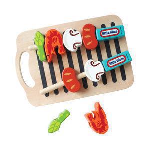 리틀타익스 원목 바베큐놀이 세트(07-01)/지글지글 BBQ