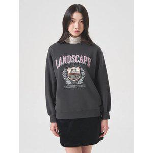 [에잇세컨즈] 그래픽 포인트 스웨트셔츠 (기모)  애쉬 (354Y41MQB4)