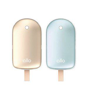 [2개] 알로코리아 양면발열 아이스크림 손난로 보조배터리 5000mAh