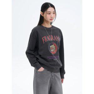 [에잇세컨즈] 가먼트다잉 스웨트셔츠  애쉬 (355241LY84)