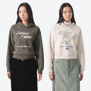 [에잇세컨즈] 기모 크롭 후드 스웨트셔츠 (324X41LY3) (2종)