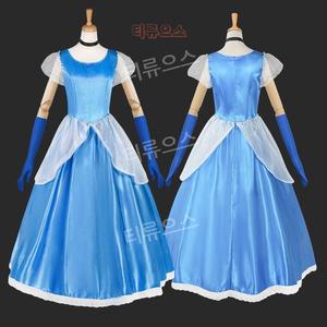 신데렐라 드레스 성인 코스튬 의상 공주 코스프레  티류으스