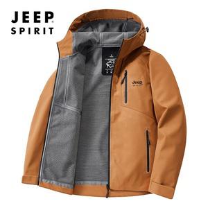 JEEP 2025년 봄 신상품 캐주얼 다용도 데일리 아웃도어 하이킹 방풍 남성 재킷