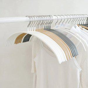 미끄럼방지 코팅 어깨뿔방지 옷걸이 20개