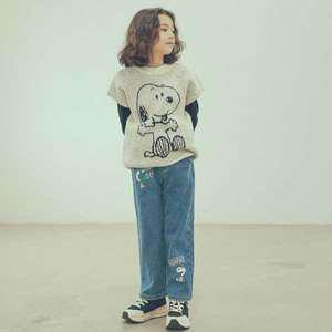 [아이러브제이] P. 스누피 활짝 니트 베스트 JUWTO50