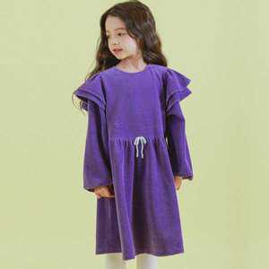 [아이러브제이] N. 팬지 셔링 원피스 JUWOP21