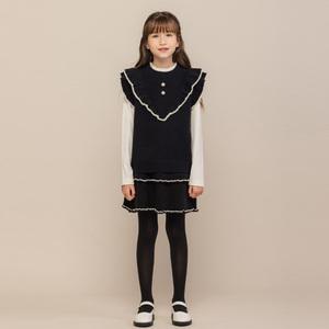 [아이러브제이] A.우무 프릴 니트 베스트 JVWTO81