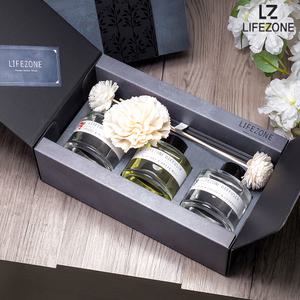 대용량 플라워 실내 욕실 건식 화장실 디퓨저세트 그레이 일반형 130ML 집들이 생일선