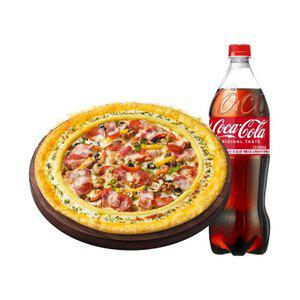 피자헛 수퍼슈프림 리치골드 L+콜라 1.25L