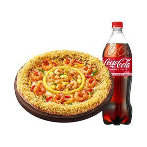 피자헛 더블 쉬림프 크런치 오리지널 + 콜라 1.25L