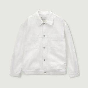 [행텐]공용 화이트 오버핏 데님자켓-SE2011041001109