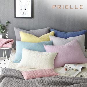 쁘리엘르 버블 아사 피그먼트 베개 커버 2size