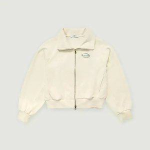 [행텐]여성 레트로셋업 라글란 크롭 트랙탑-SE2521046013411