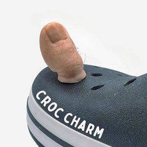 발가락 지비츠 크록스 파츠 부품 쓸데없는 데코 킹받는 선물