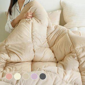 말랑말랑 부드러운 슈크림 극세사 차렵이불 SS/Q