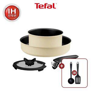 [테팔] 매직핸즈 인덕션 크렘 드 버터 3P+사은품 비엔비뉴 조리도구