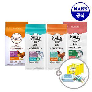 뉴트로 캣 2.27kg 골라담기+캣닢쿠션+베베숲물티슈+템테이션12gx3개