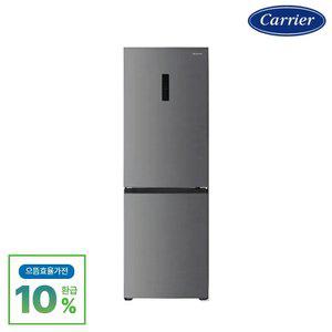 [으뜸효율] 캐리어 1등급 310L 메탈실버 2도어 콤비냉장고 CRF-CN310SDV