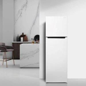 캐리어 255L 화이트 2도어 일반냉장고 KRNT255WEM1